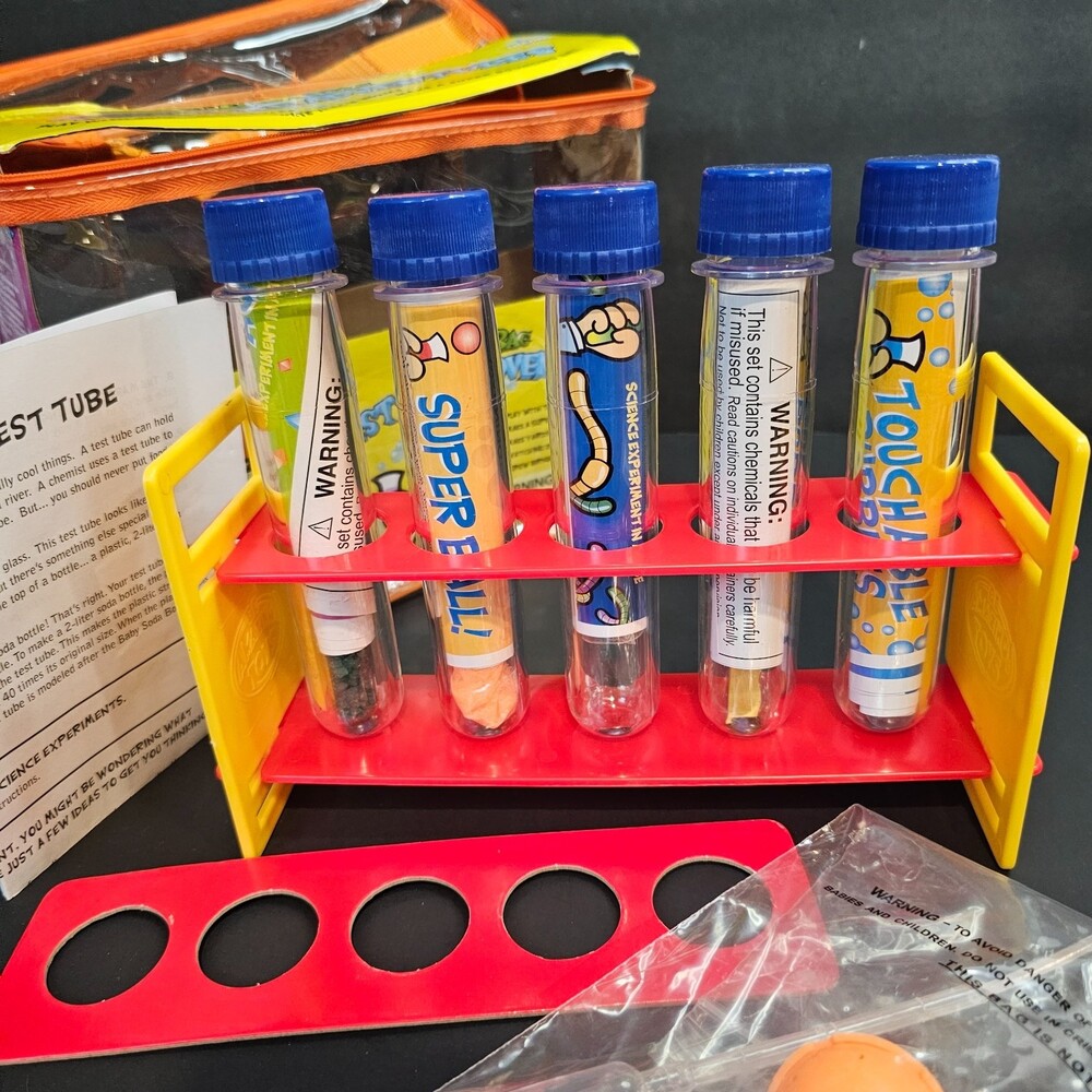 Lab in a Bag Test Tube Adventures Be Amazing Toys Science Kit Opened